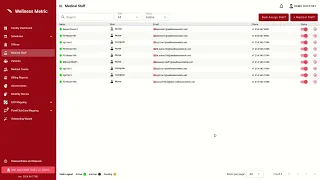 ECP to Wellness Metric Medical Staff Mapping for Manually Added Users